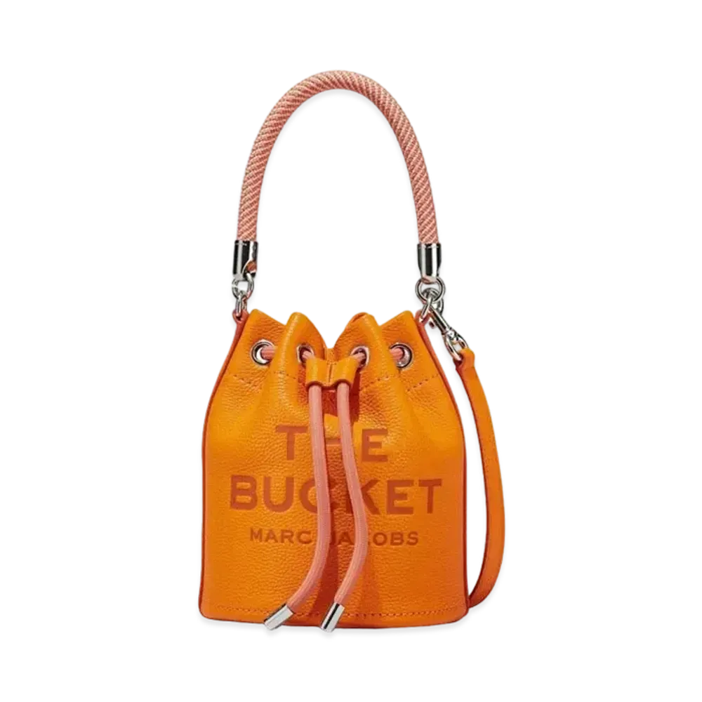 Marc Jacobs The Leather Bucket Bag "Scorched"