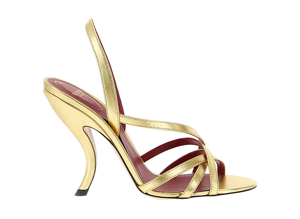 Valentino Garavani Women's fetishique Sandals "Gold"