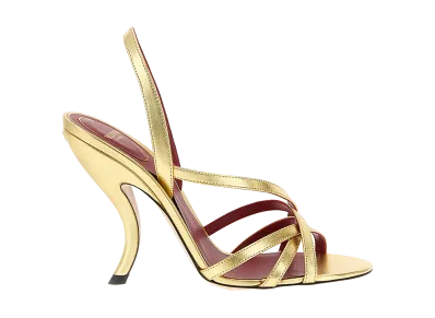 Valentino Garavani Women's fetishique Sandals "Gold"