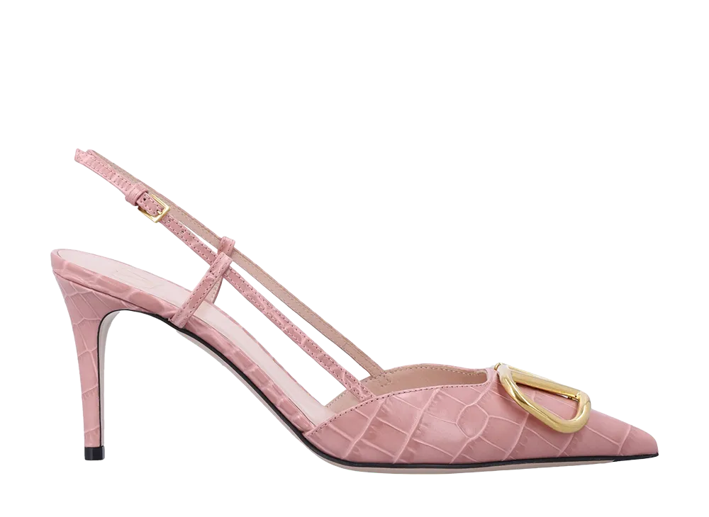 Valentino Garavani Women's Flat Shoes "Pink"