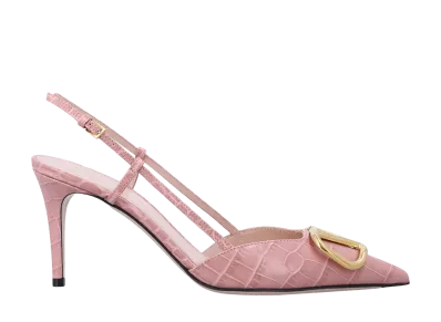 Valentino Garavani Women's Flat Shoes "Pink"