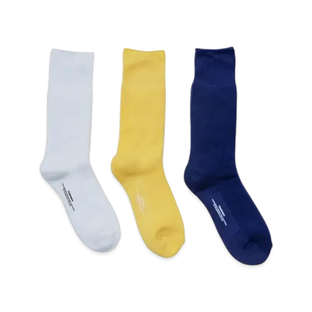 Graphpaper 3-Pack Socks "Assort1"