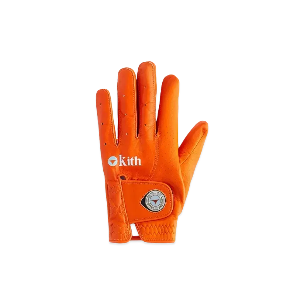 Kith x TaylorMade TP Golf Glove "Orange"