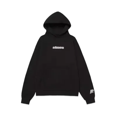 atmos x ALBINO & PRETO Script Hoodie "Black"
