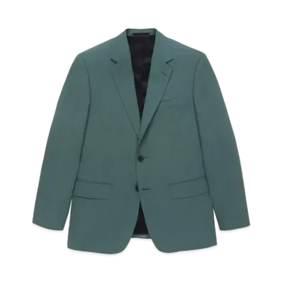 WACKO MARIA x DORMEUIL Single Breasted Jacket "Green"