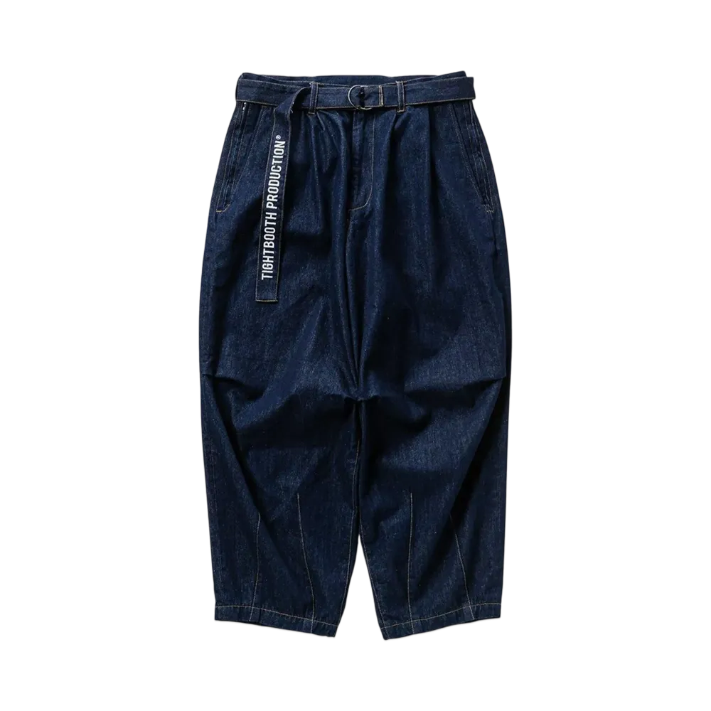 TIGHTBOOTH Denim Balloon Pants "Indigo"