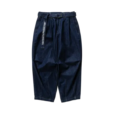 TIGHTBOOTH Denim Balloon Pants "Indigo"