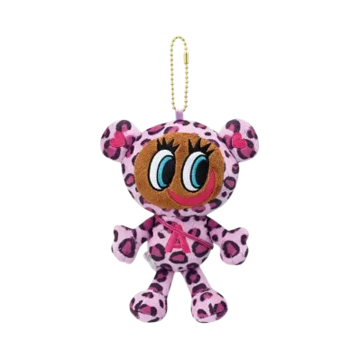 BANDAI "Ichiban Kuji" -Narumiya Characters ~Memories of Those Heart-Pounding Days~- C Prize Outing Mascot Charm - Nakamura-kun (Leopard Print)