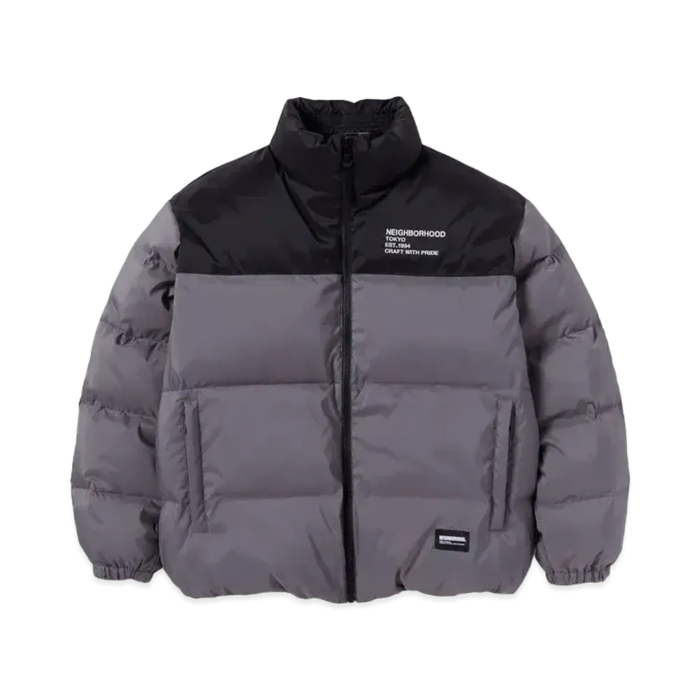 NEIGHBORHOOD Classic Down Jacket "Gray"