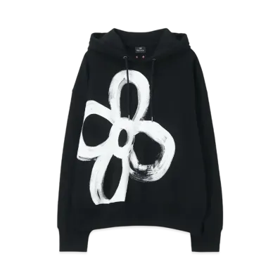 Paul Smith Women's Flower Print Parka "Black"