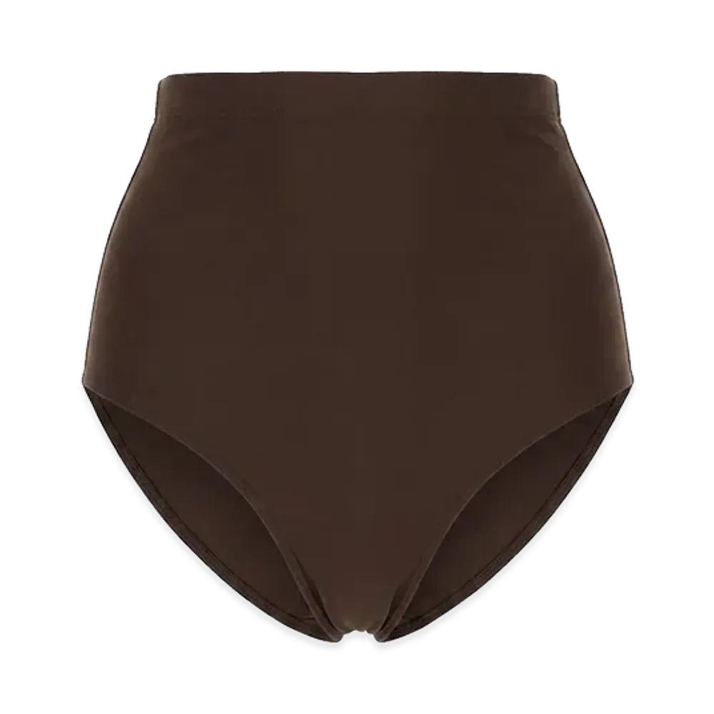 Rick Owens Women's High Waisted Shorts "Brown"