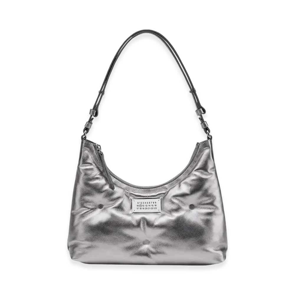 Maison Margiela Glam Slam Hobo Small "Metallic Gray"