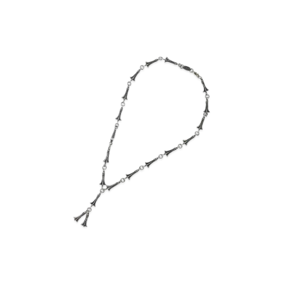 Chrome Hearts Mini Cross Necklace "Silver"