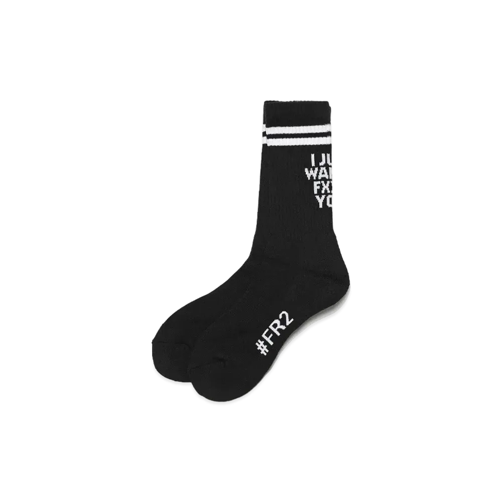 FR2 Message Socks "Black"
