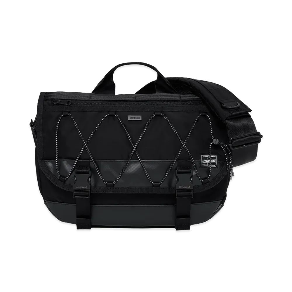 PORTER x JJJJound Messenger Bag "Black"