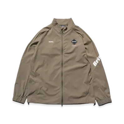 F.C.Real Bristol Cordura 4-Way Stretch Ventilation Jacket "Greige"