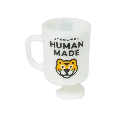 HUMAN MADE GLASS PEDESTAL MUG "White"