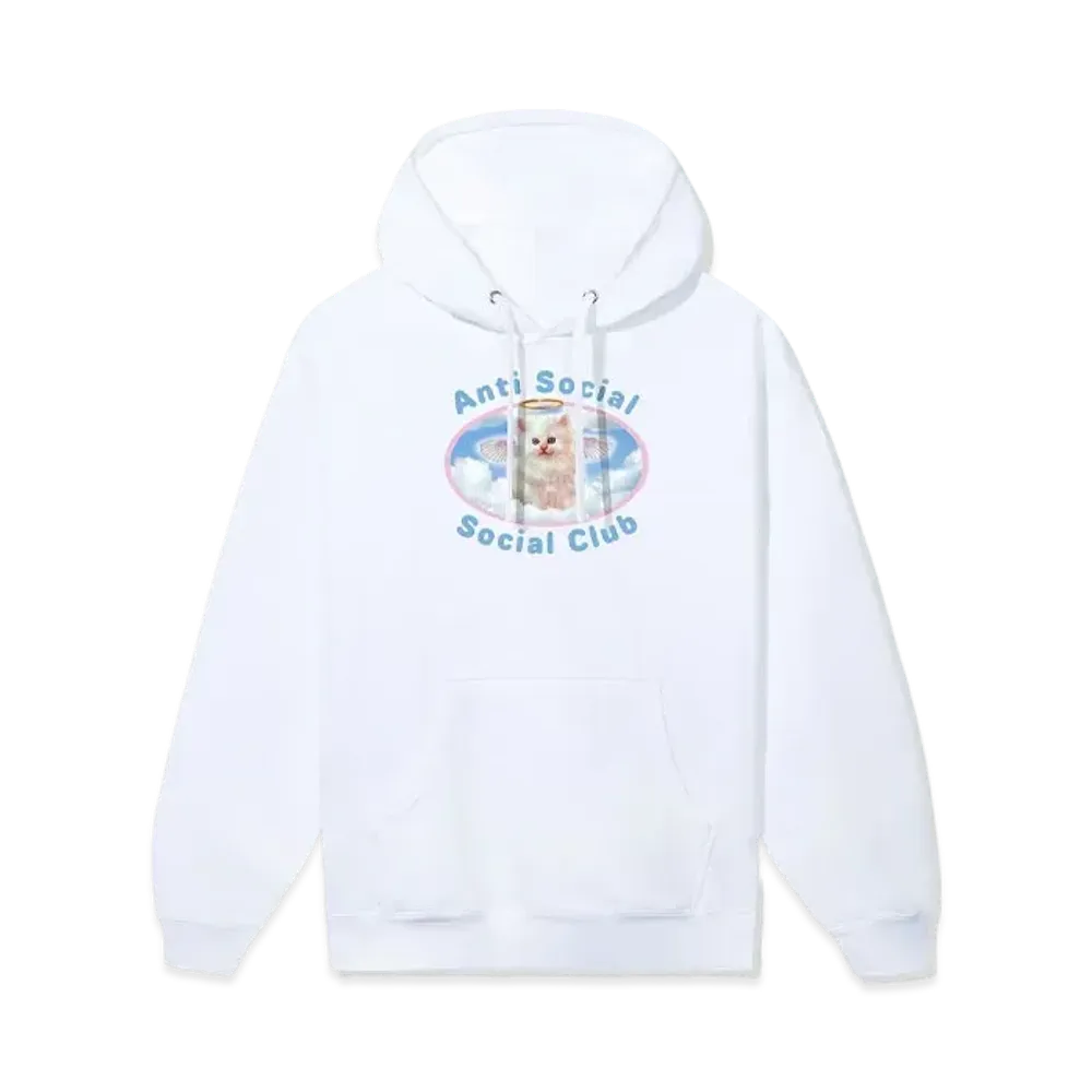 ANTI SOCIAL SOCIAL CLUB Goodbye Kitty Hoodie "White"