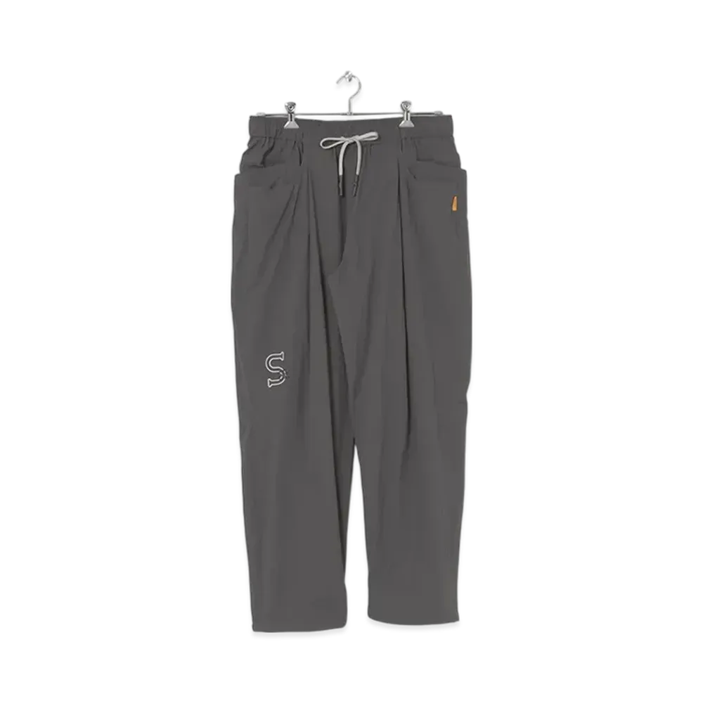 SEE SEE Wide Tapered Easy Pants "Grey"