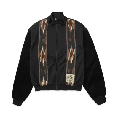 KAPITAL Smooth Jersey KOCHI & ZEPHYR Track JKT "Black"