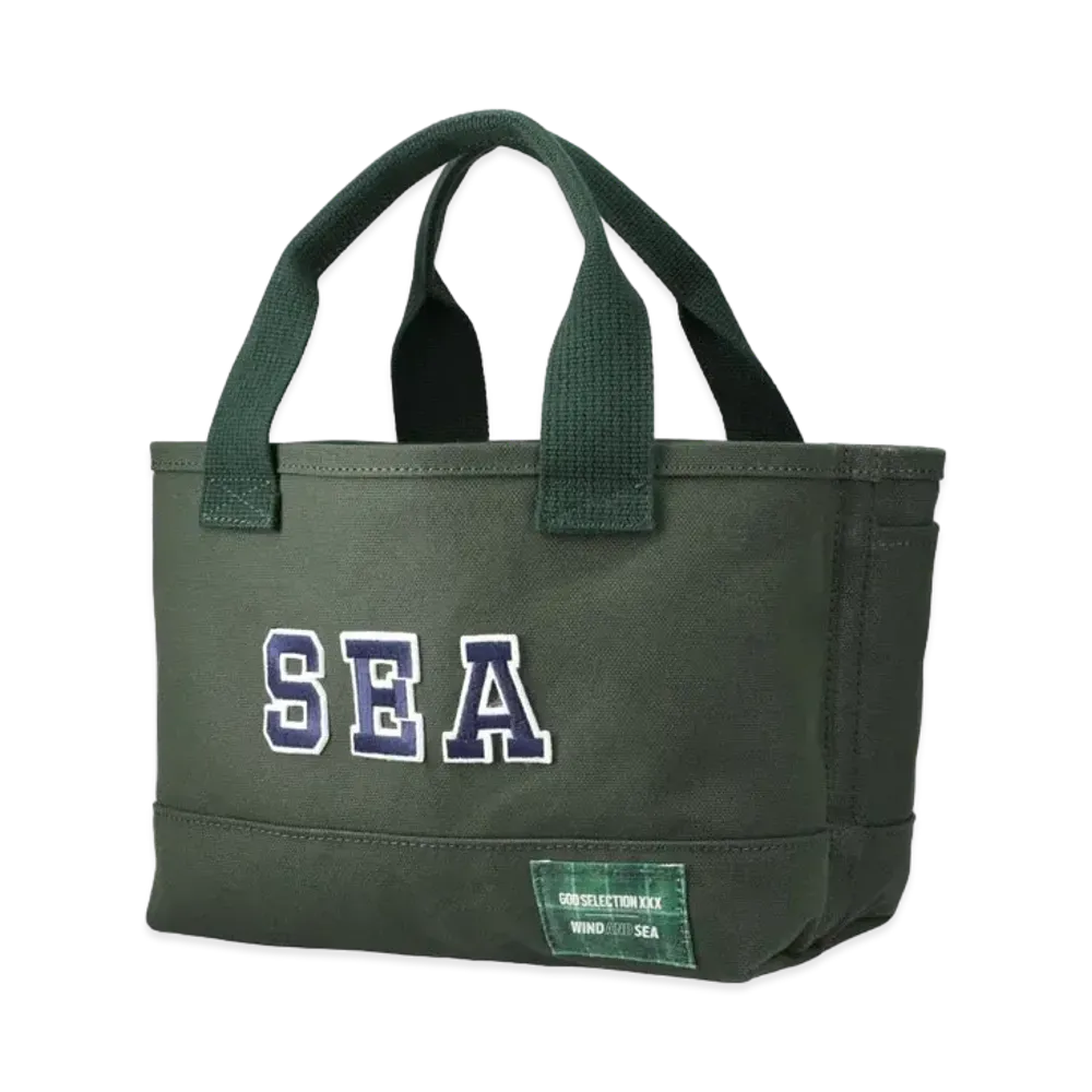 WIND AND SEA GOD SELECTION XXX CART TOTE "Green"