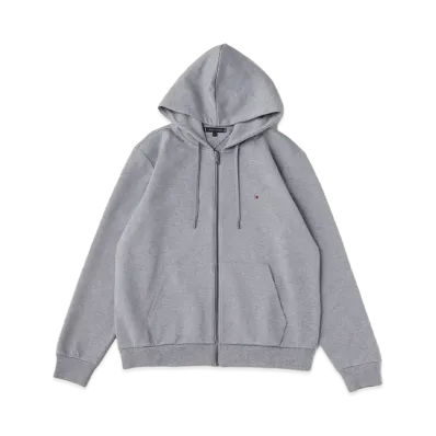 TOMMY HILFIGER Essential Intechno Zip Through "Grey"