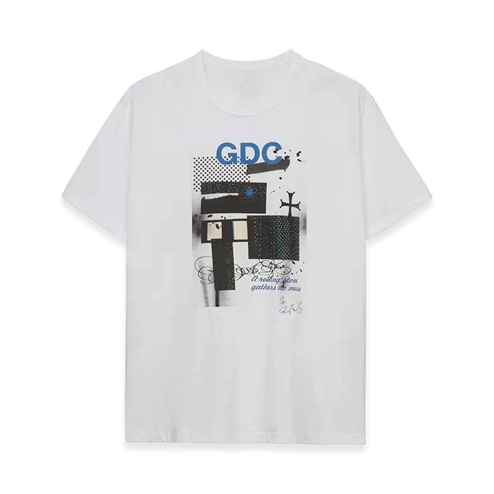 S'YTE x GDC Collage Art Graphic T-Shirt -Fluctuatingly 02- "White"