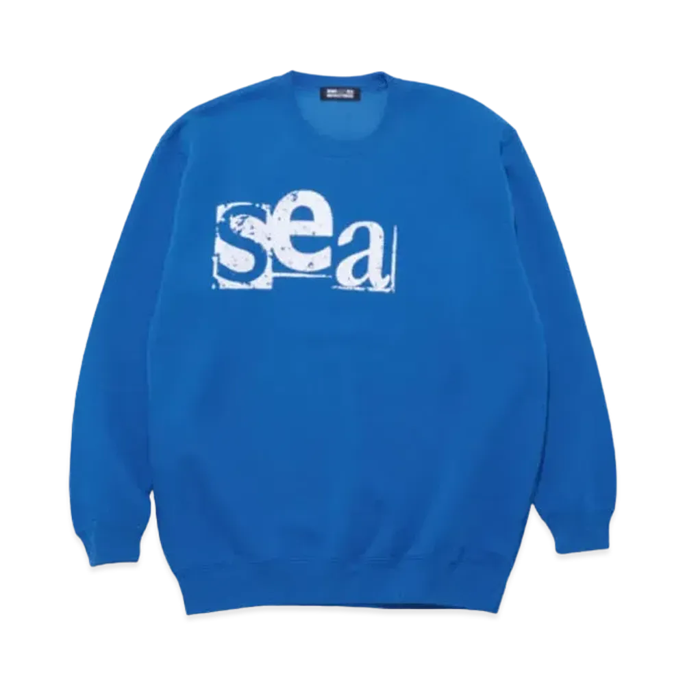 GOD SELECTION XXX x WIND AND SEA Crew Neck Shirt GX-A23-WSCN-02 "Blue"