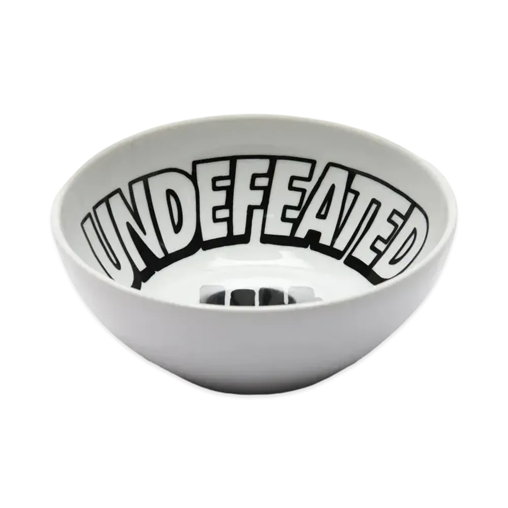 UNDEFEATED Ceramic Bowl "White"