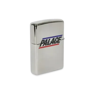 PALACE BASICALLY A ZIPPO LIGHTER HIGH POLISH "Chrome"