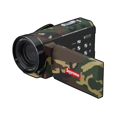 Supreme x Minolta MN4K300WP Waterproof Camcorder "Woodland Camo"