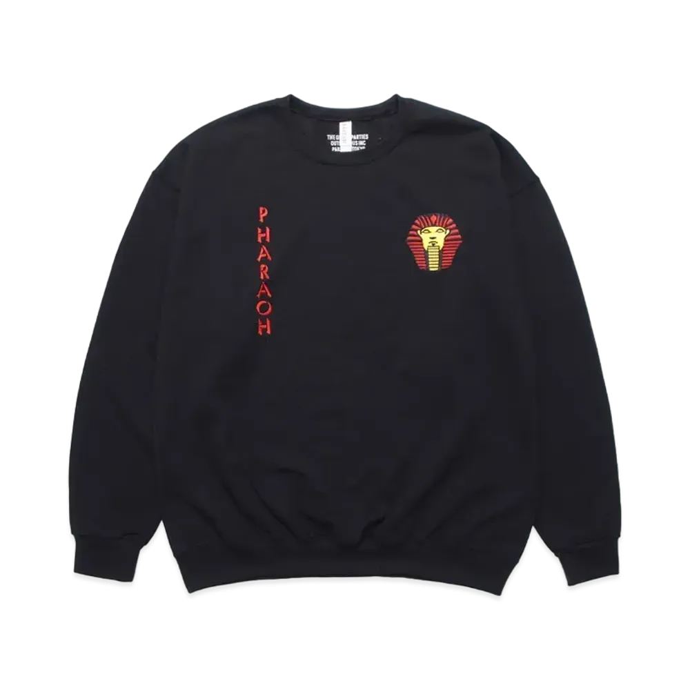 WACKO MARIA Sweat Shirt #1 "Black"