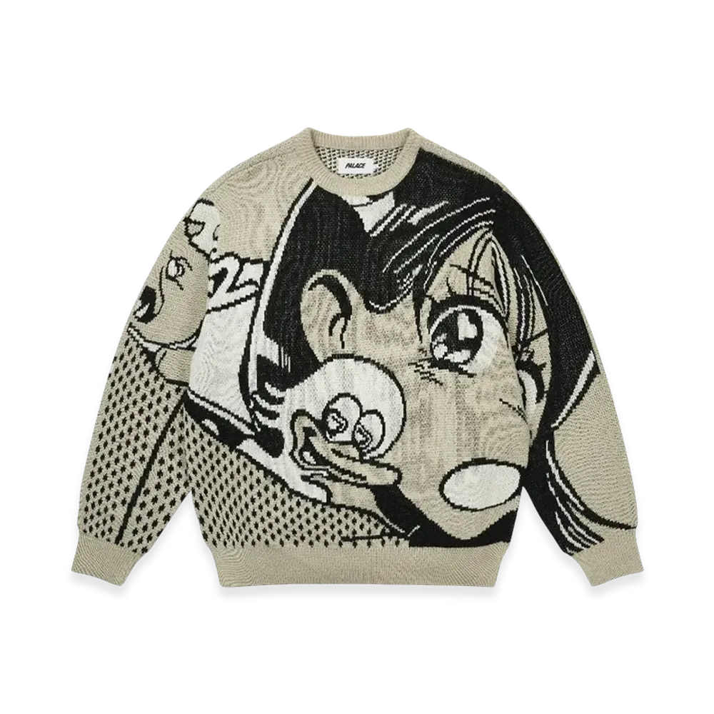 PALACE Rear View Knit "Grey"