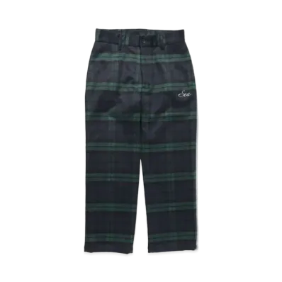 WIND AND SEA x Johnson Woolen Mills Wool Slacks "Green"