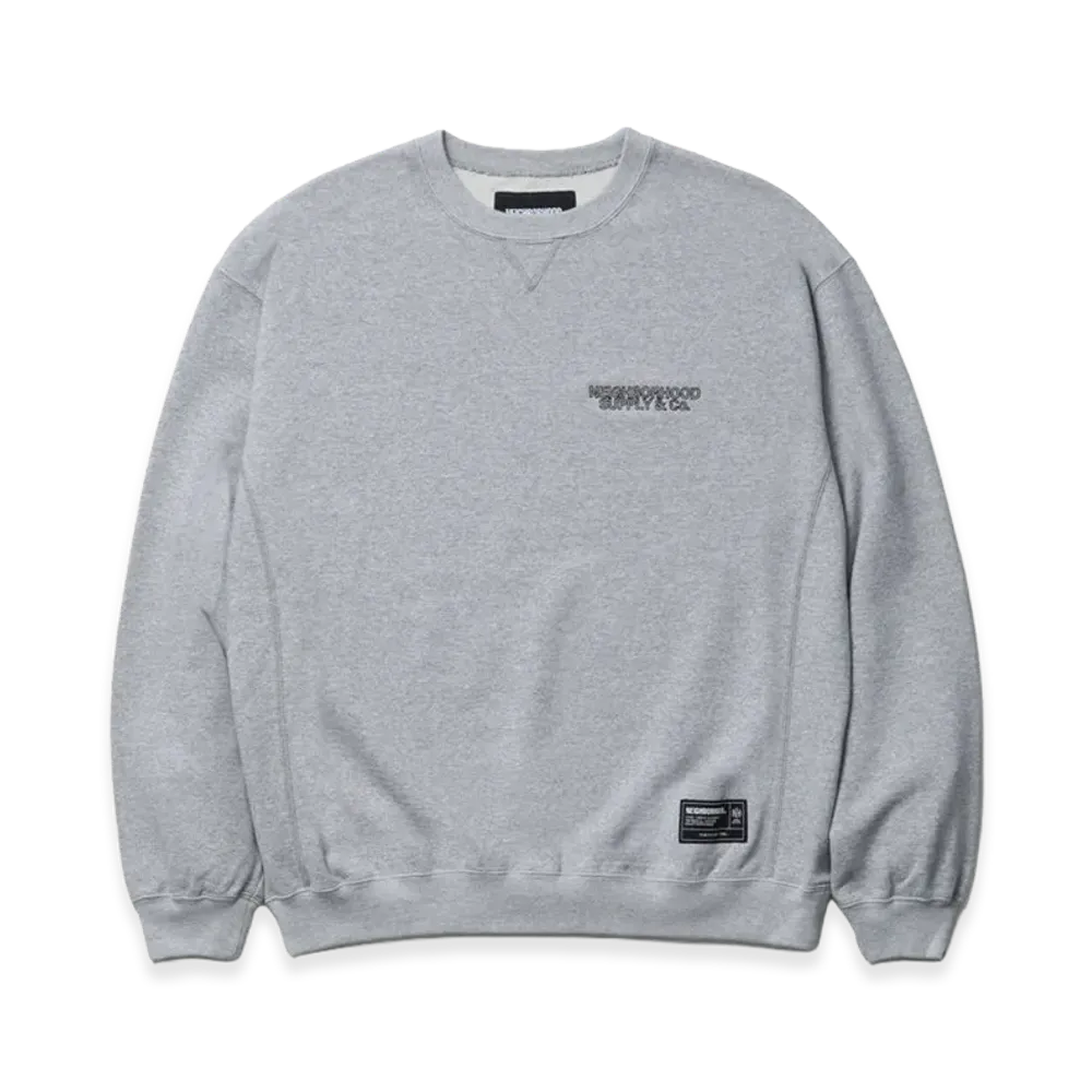 NEIGHBORHOOD Classic Sweat Shirt LS "Gray"