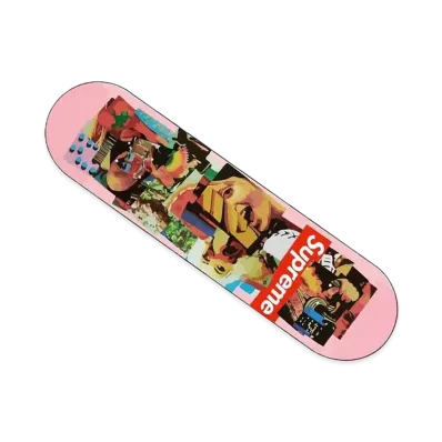 Supreme Stack Skateboard "Pink"