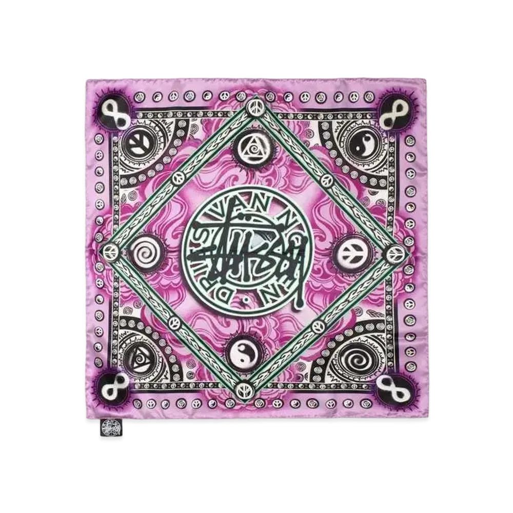 Stussy x Dries Van Noten Bandana "Pink"