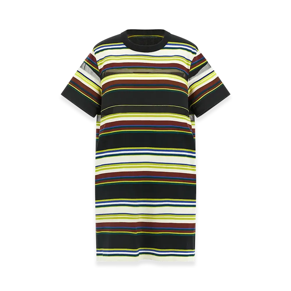 sacai Women's T-Shirt Dress "Multicolor"