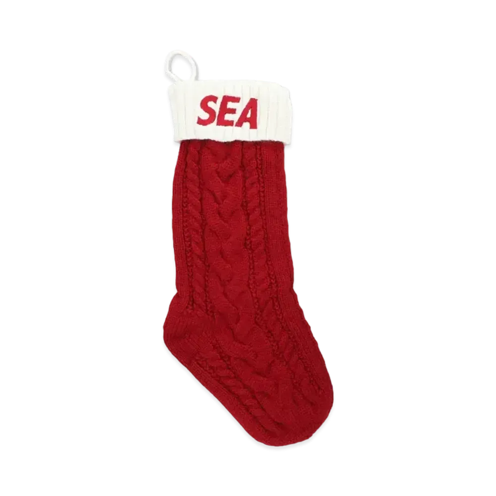 WIND AND SEA Xmas Sox "Red"