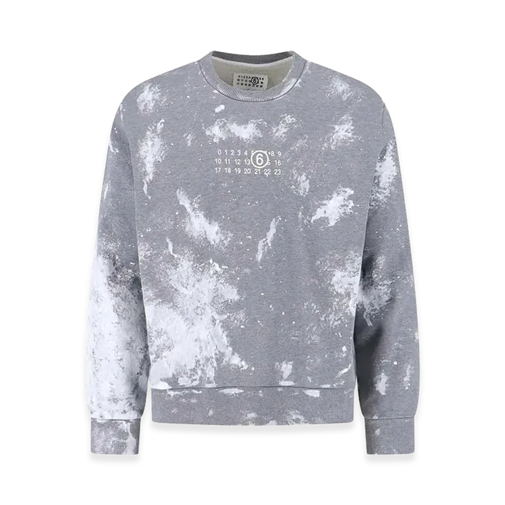 MM6 Maison Margiela Logo Sweatshirt "Gray"