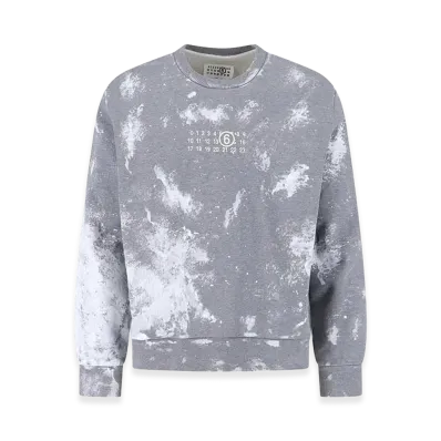 MM6 Maison Margiela Logo Sweatshirt "Gray"