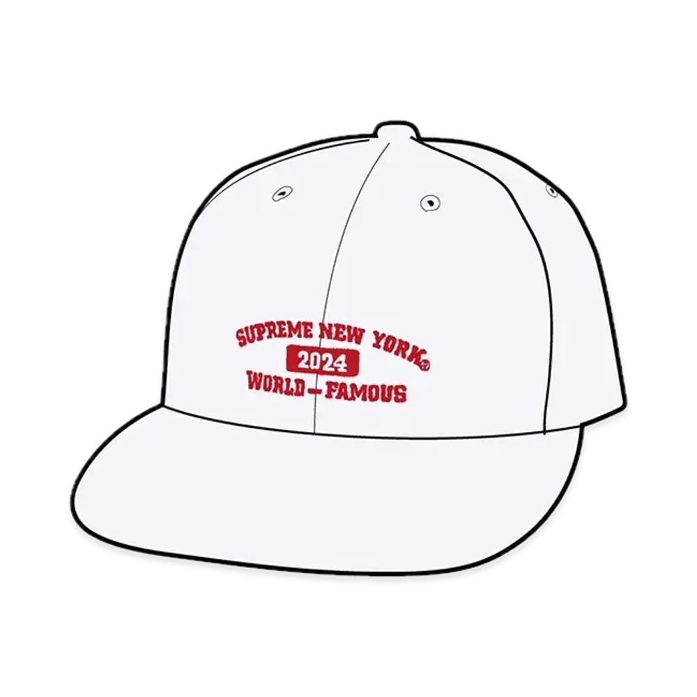 Supreme New York Arc 6-Panel "Bleached"