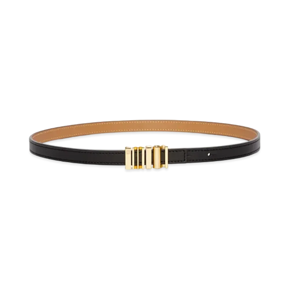 LOEWE Graphic Belt "Black/Gold"