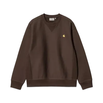 Carhartt American Script Sweatshirt "Tobacco"