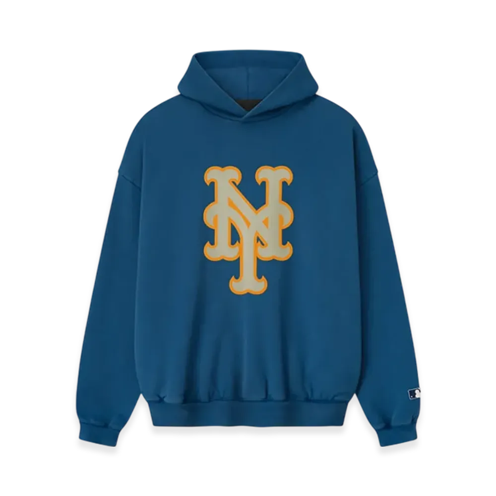 FEAR OF GOD ESSENTIALS Mets Sport Hoodie "Blue Sapphire"