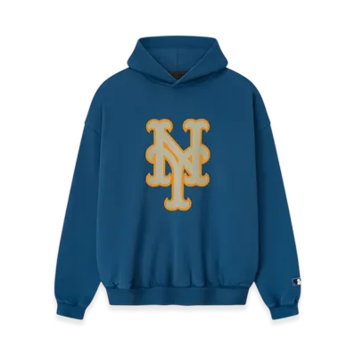 FEAR OF GOD ESSENTIALS Mets Sport Hoodie "Blue Sapphire"