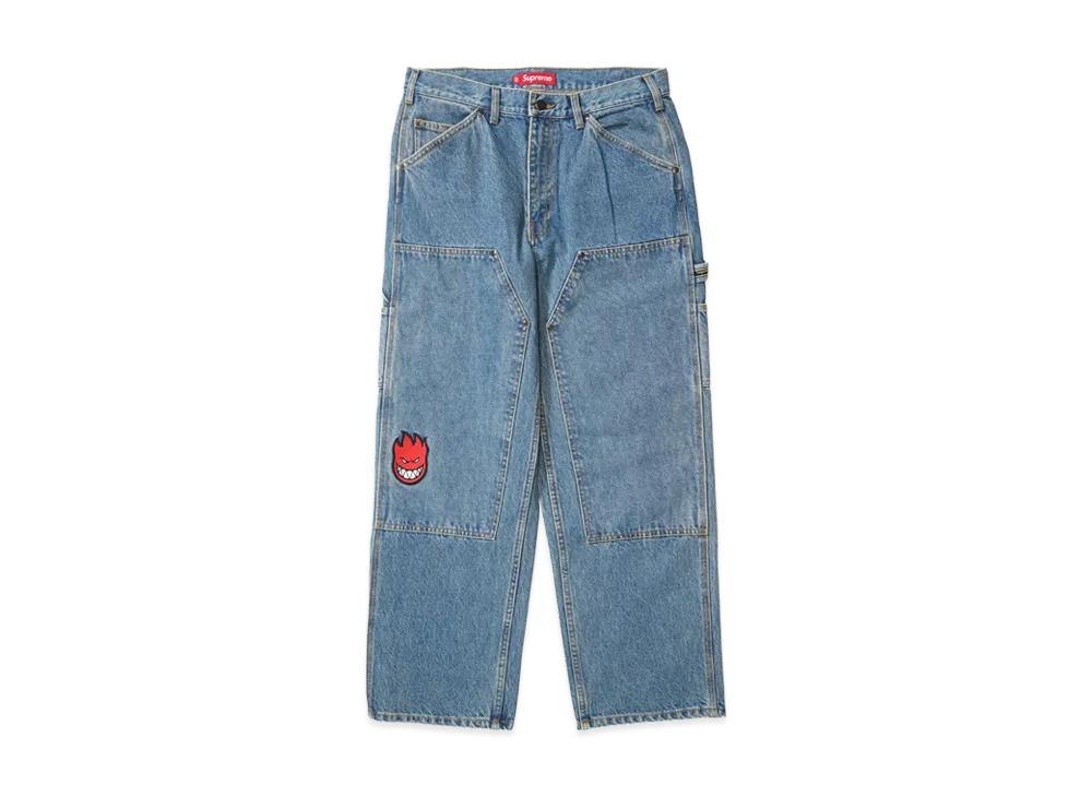 Supreme x Spitfire Double Knee Painter Pant "Denim"