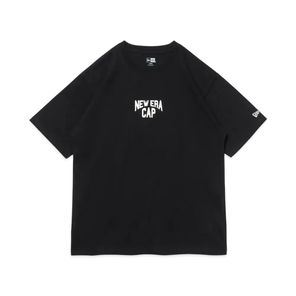 NEW ERA Short Sleeve Heavyweight Cotton T-shirt New Era Cap "Black"