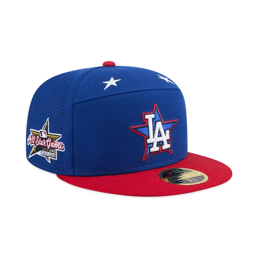 NEW ERA 59Fifty Split Panel 2025 MLB All Star Game Workout Los Angeles Dodgers "Blue"