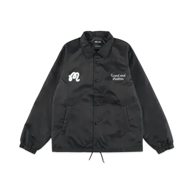 WIND AND SEA x Malbon Golf Coach Jacket "Black"
